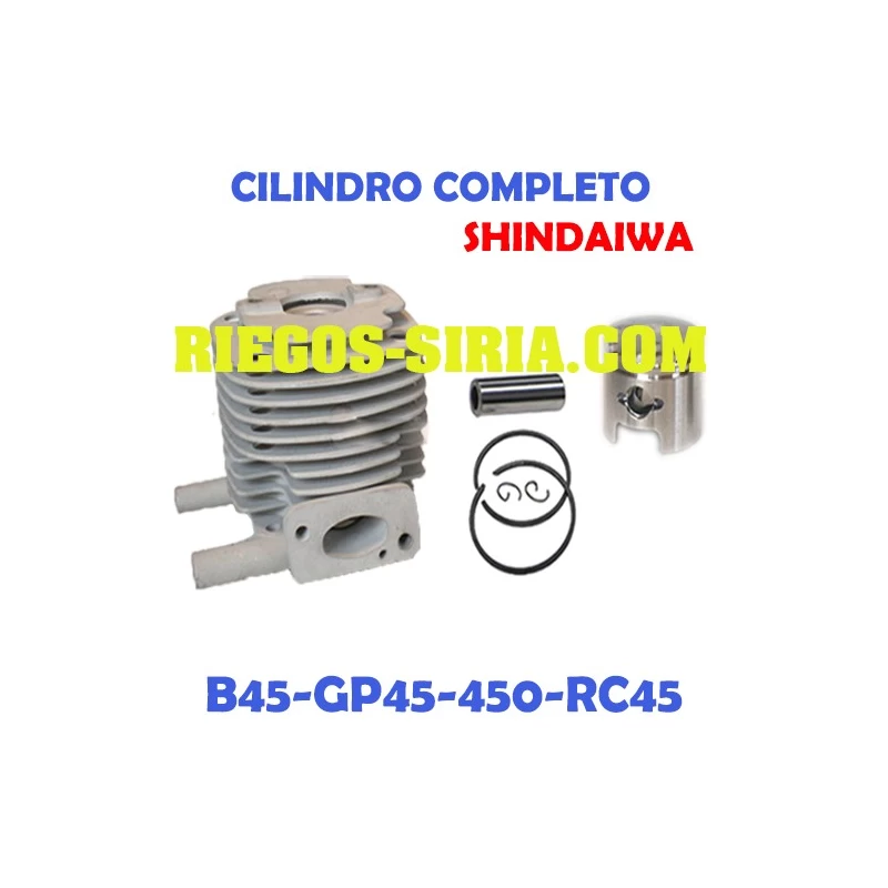 Cilindro Completo adaptable Shindaiwa B45 GP45 450 RC45 100012