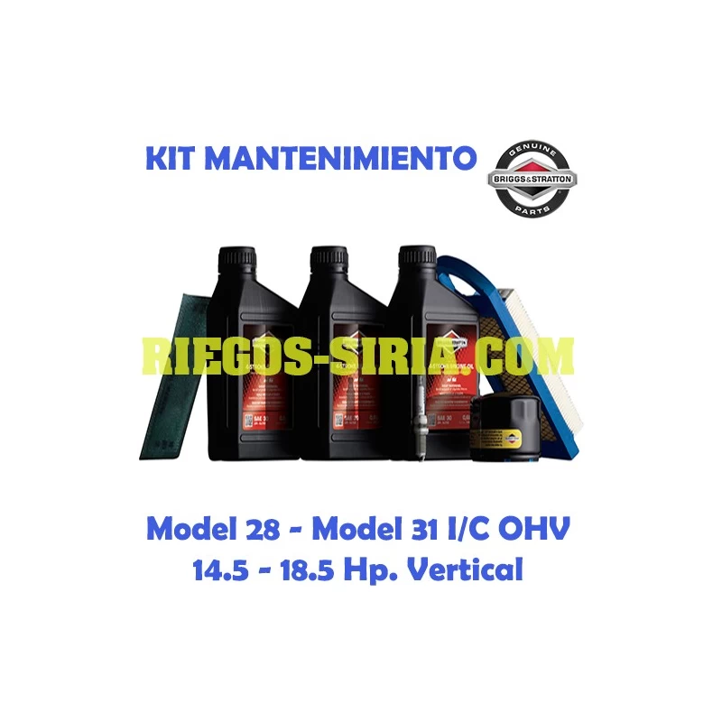 Kit Mantenimiento Original B&S Model 28 Model 31 I/C OHV 992238