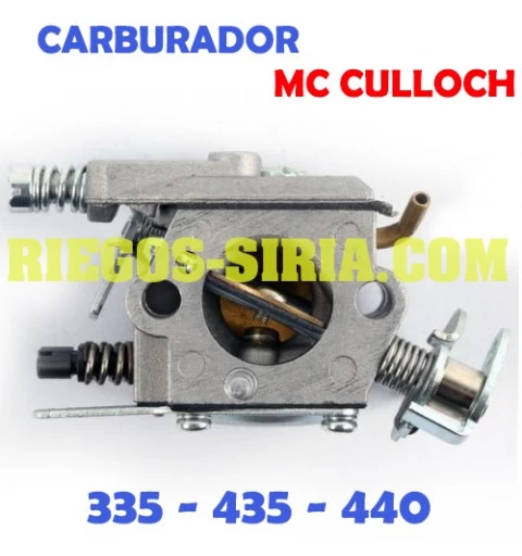 Carburador adaptable Mc Culloch Mac 335 435 440 030059