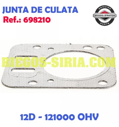 Junta de Cilindro Original B&S 12D 121000 OHV 698210