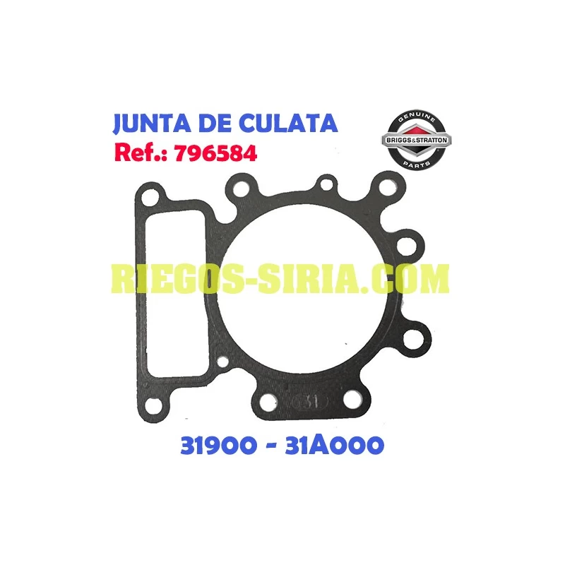 Junta de Cilindro Original B&S 319000 31A000 796584