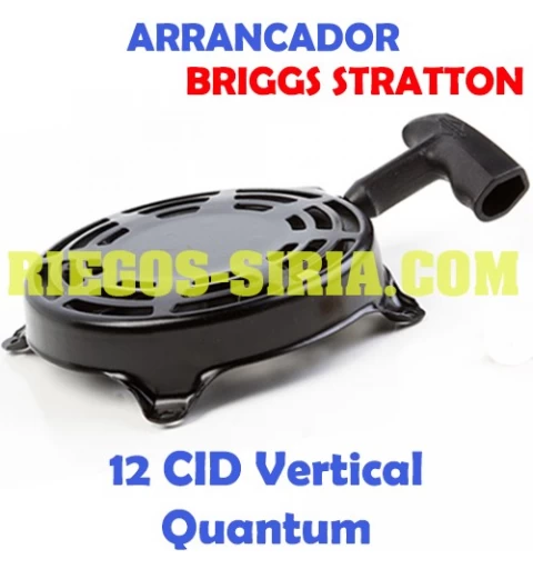 Arrancador adaptable Briggs Stratton 12 CID Vertical Quantum 010001