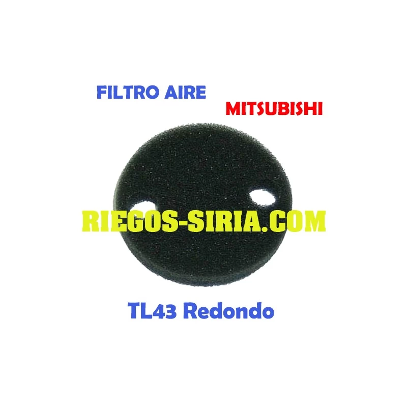 Filtro Aire adaptable Mitsubishi TL43 Redondo 070052