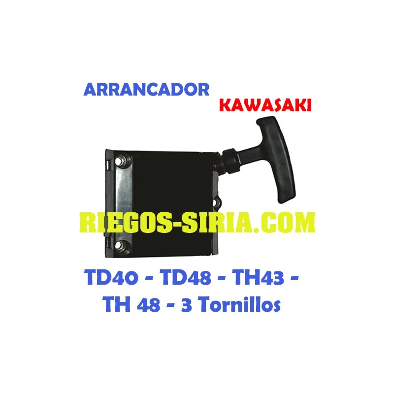 Arrancador adaptable Kawasaki TD40 - TD48 - TH43 - TH48 - 3 Tornillos 060001