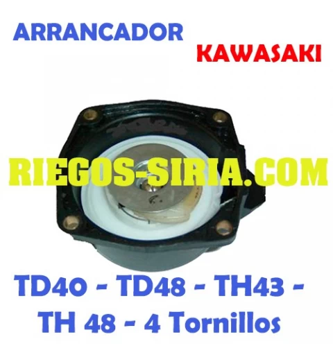 Arrancador adaptable Kawasaki TD40 - TD48 - TH43 - TH48 - 4 Tornillos 060002