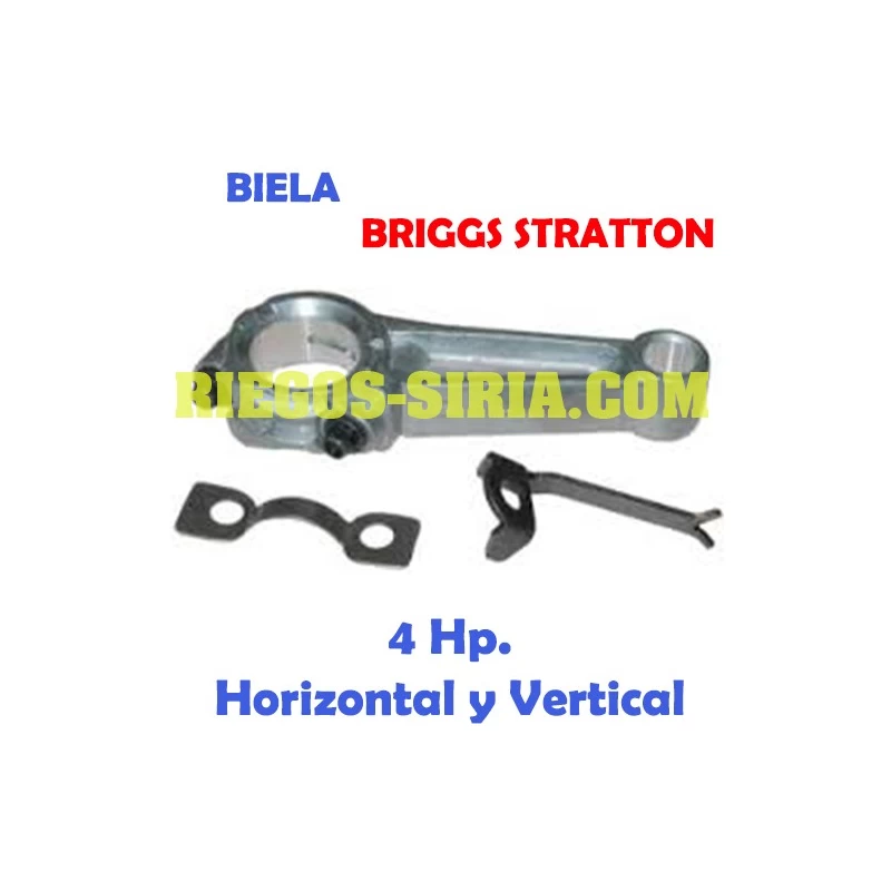 Biela adaptable Briggs Stratton 4 Hp. Horizontal y Vertical 010009