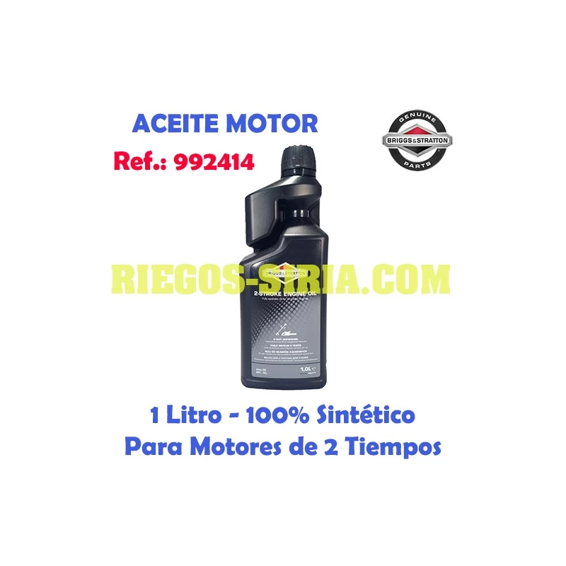 Aceite Original B&S 1 Litro para Motores 2 Tiempos 992414