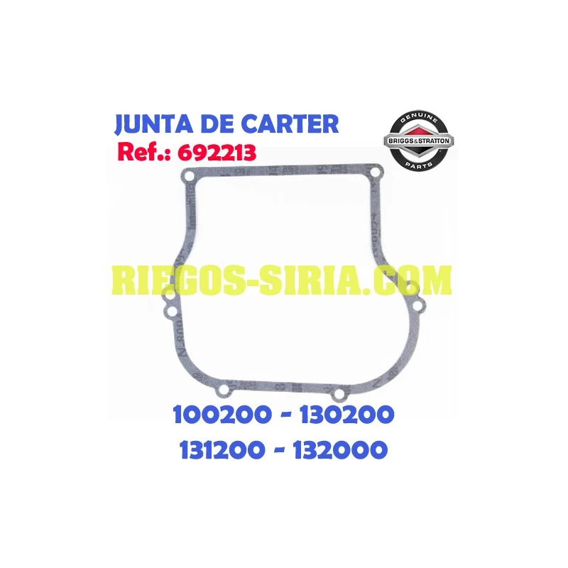 Junta de Carter Original B&S 100200 130200 131200 132000 692213