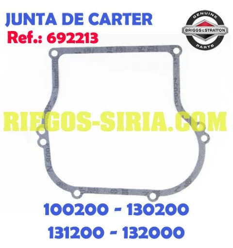 Junta de Carter Original B&S 100200 130200 131200 132000 692213