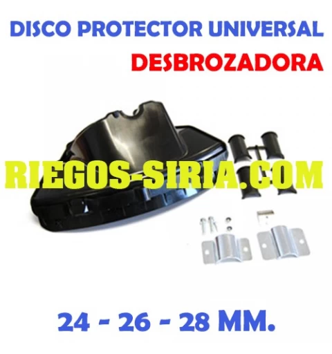 Protector de Disco Universal Plástico Adaptable 24 26 28 mm. 130187
