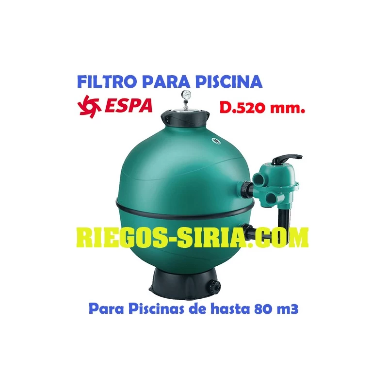 Filtro Piscina Espa FKP 520 mm 130906