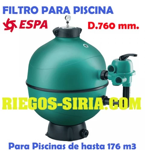 Filtro Piscina Espa FKP 760 mm 130908