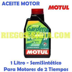 Aceite Motul Garden Hi-Tech 2 Tiempos 1 Litro 120514