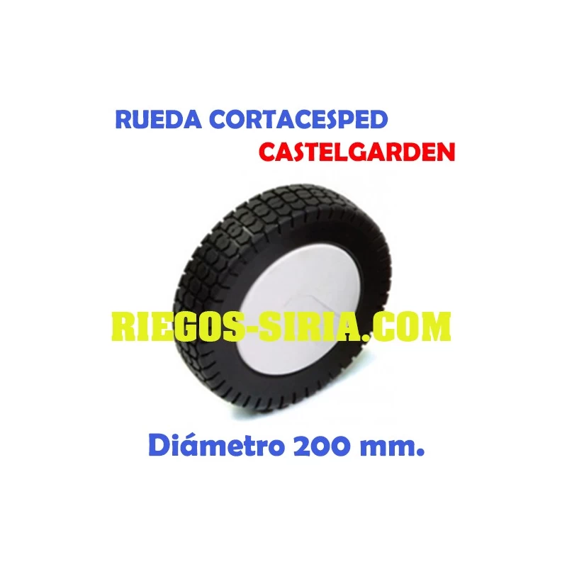 Rueda Cortacesped Castelgarden 200 mm. 110236