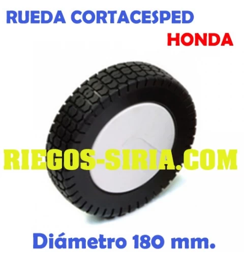 Rueda compatible Cortacesped Honda 180mm 110237