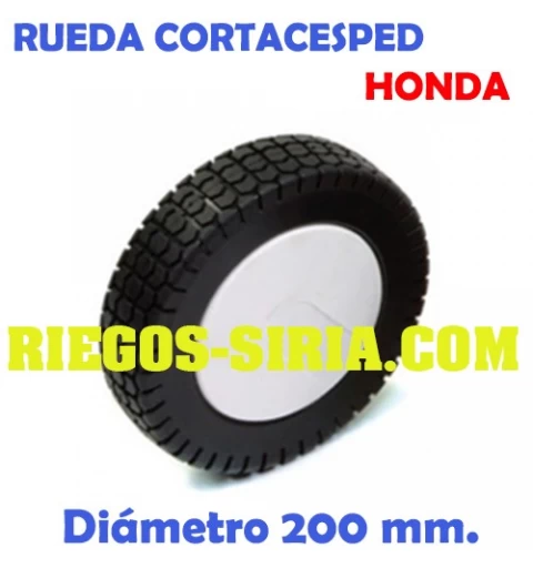 Rueda Cortacesped Honda 200 mm. 110238