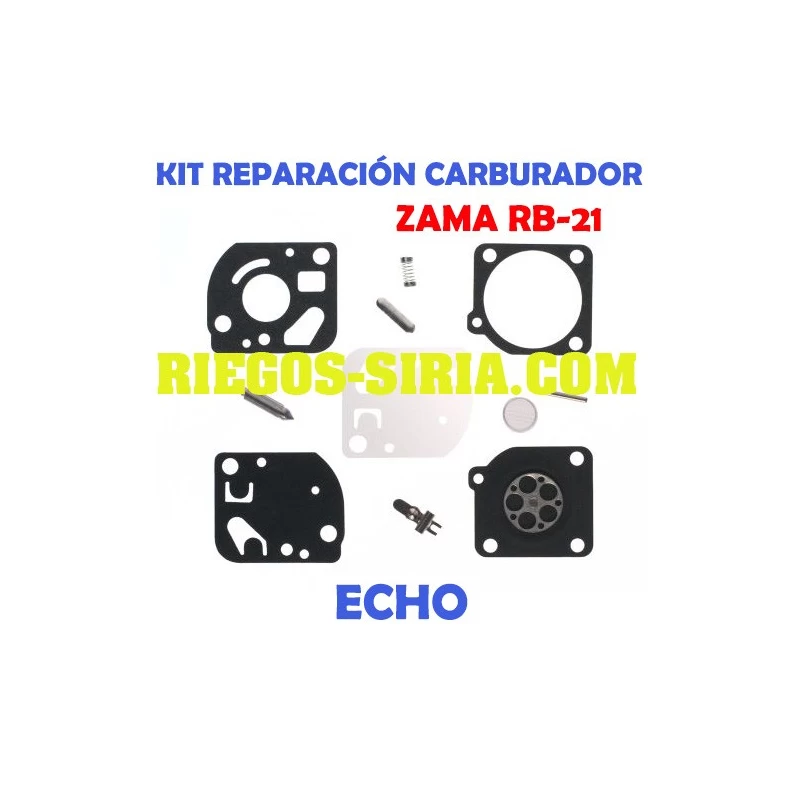 Kit Reparación Carburador adaptable Zama C1U RB21 020656