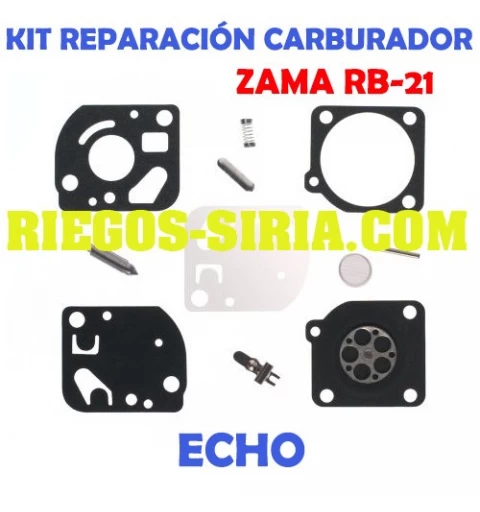 Kit Reparación Carburador adaptable Zama C1U RB21 020656