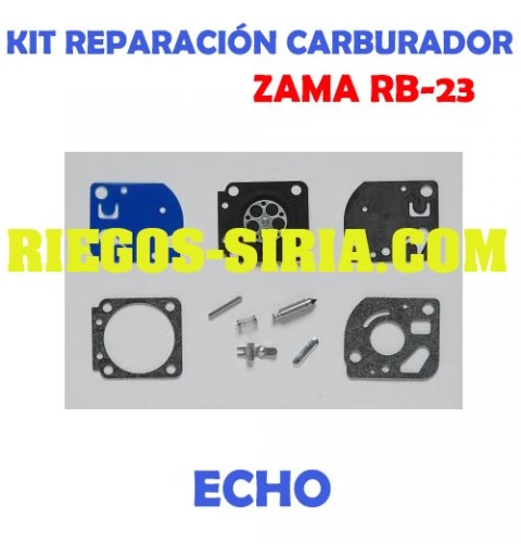 Kit Reparación Carburador adaptable Zama C1U RB23 020594
