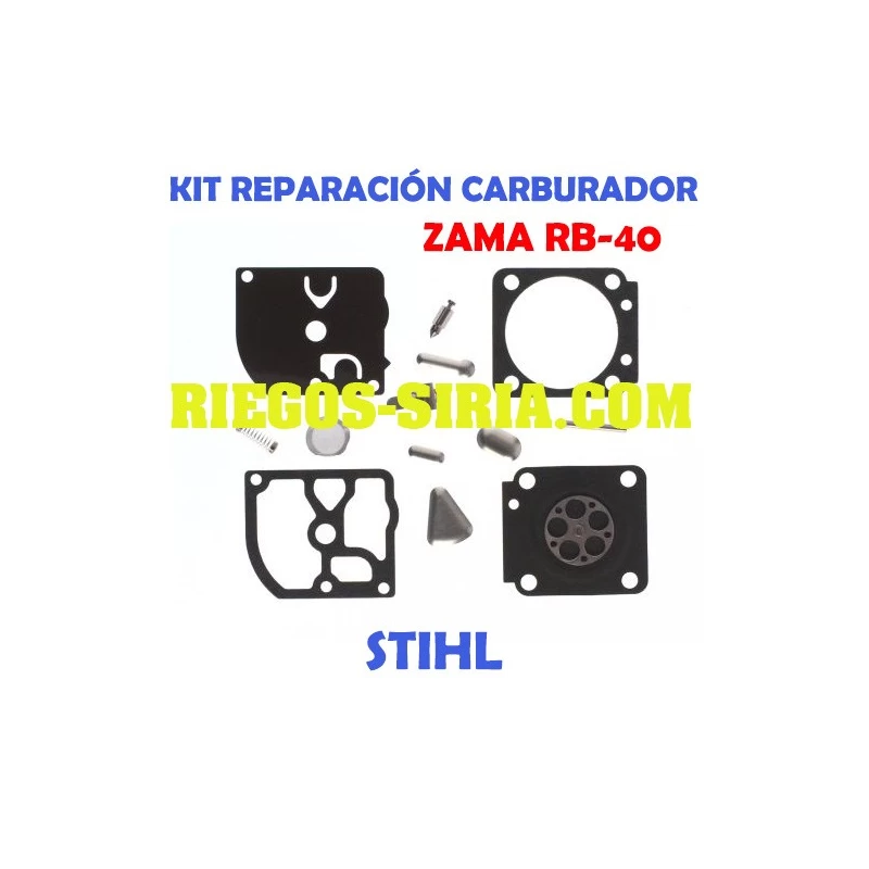 Kit Reparación Carburador adaptable Zama C1Q RB40 020755