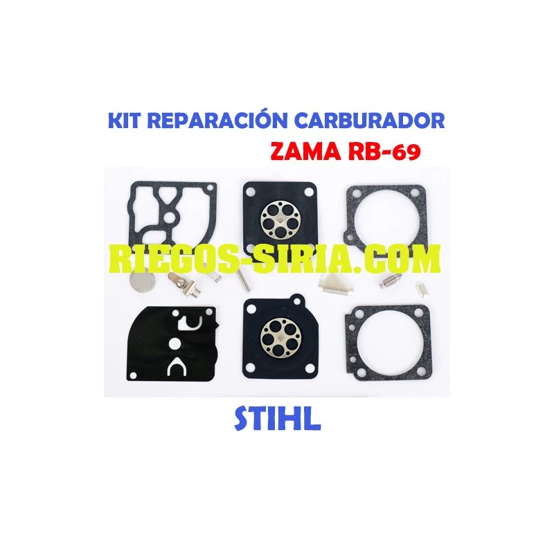 rb-41 Para carburador zama c1q-s11c-g/s11g/s16a conjunto de reparación de membrana de frase ers 