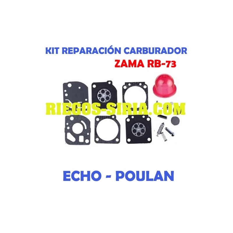 Kit Reparación Carburador adaptable Zama C1U RB73 020769