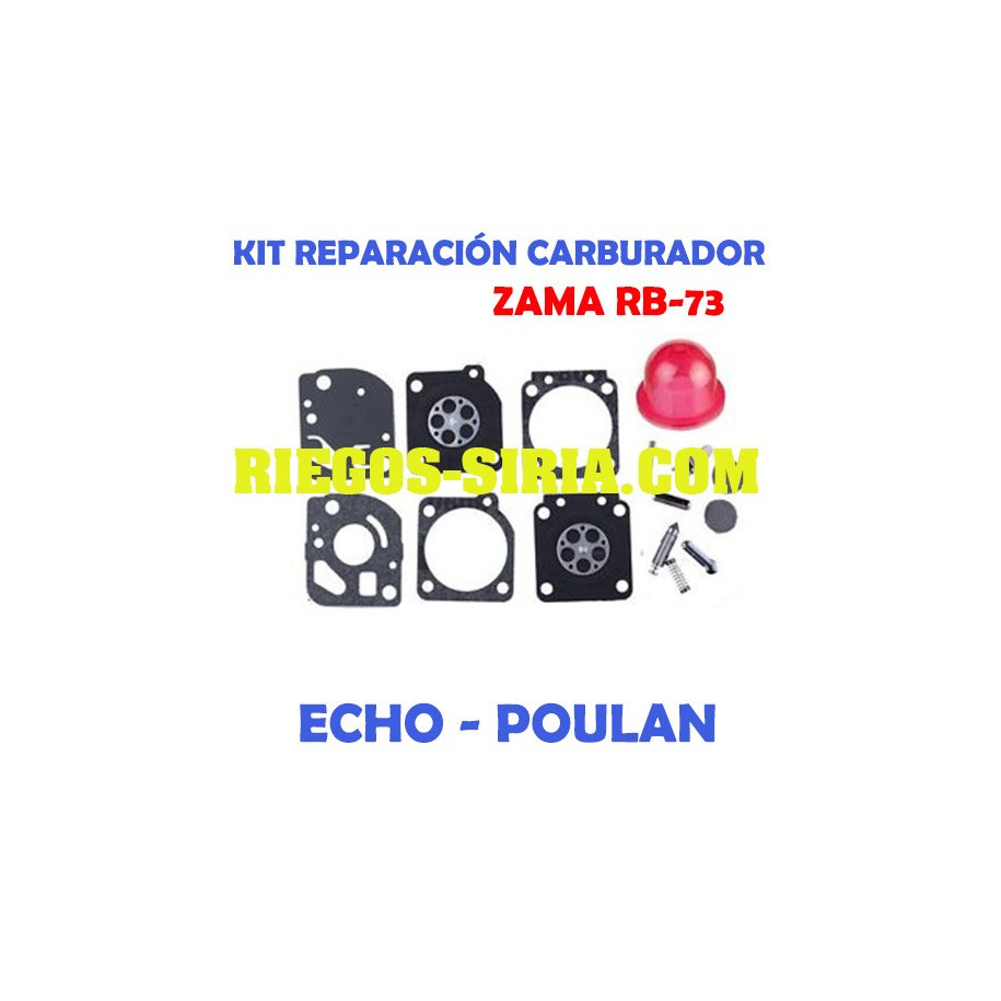 Kit Reparación Carburador adaptable Zama C1U RB73 020769