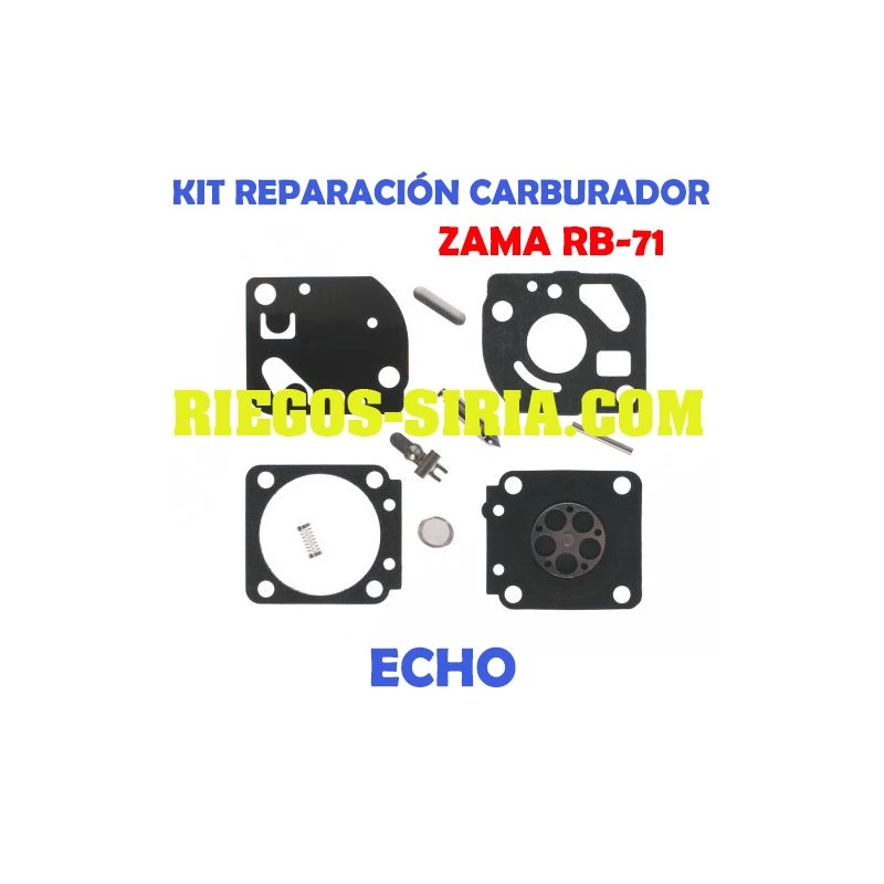 Kit Reparación Carburador adaptable Zama C1U RB71 020766