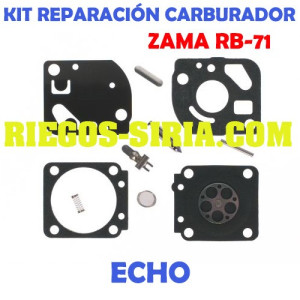 Kit Reparación Carburador adaptable Zama C1U RB71 020766