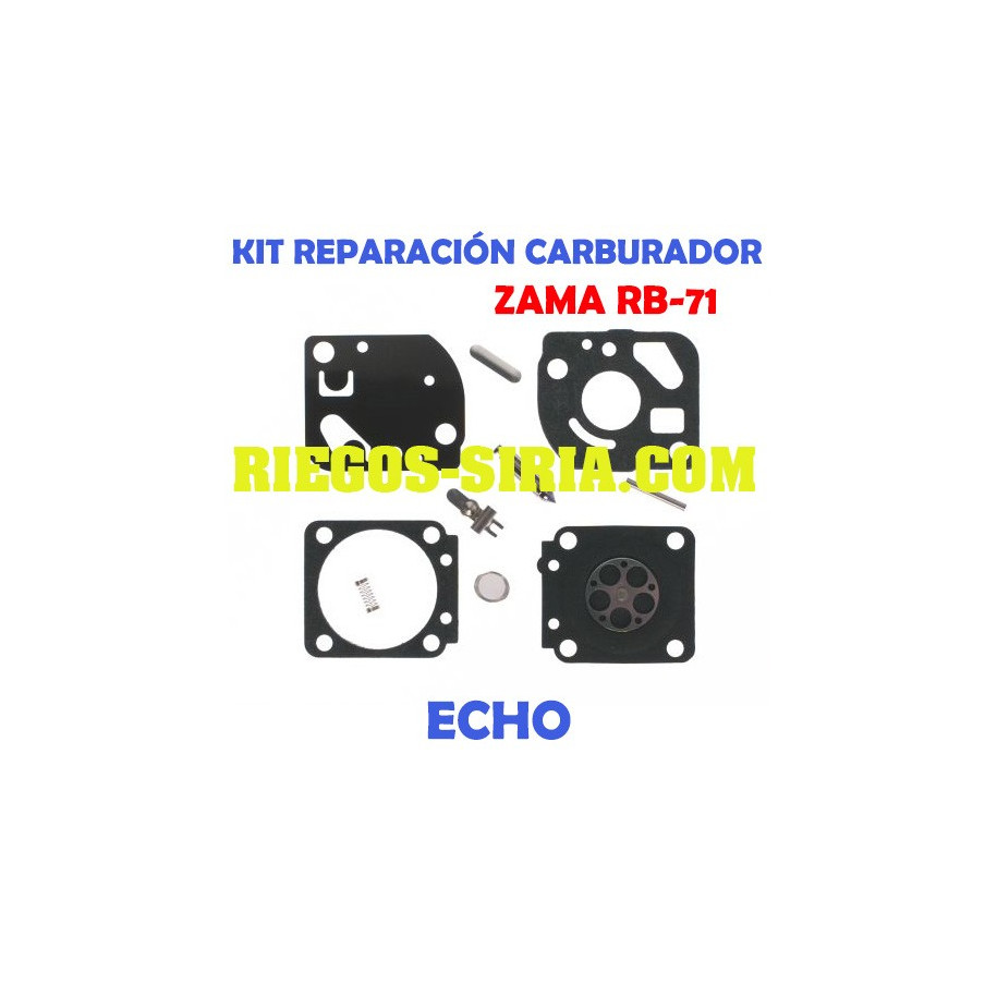 Kit Reparación Carburador adaptable Zama C1U RB71 020766