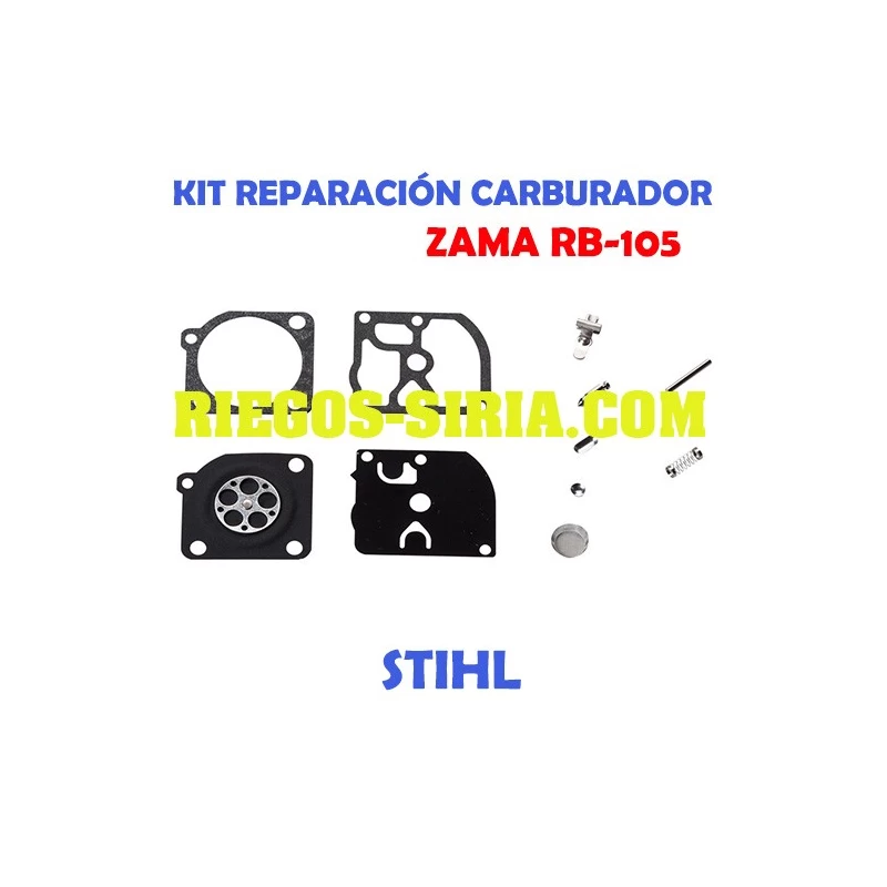 Kit Reparación Carburador adaptable Zama C1Q RB105 020772