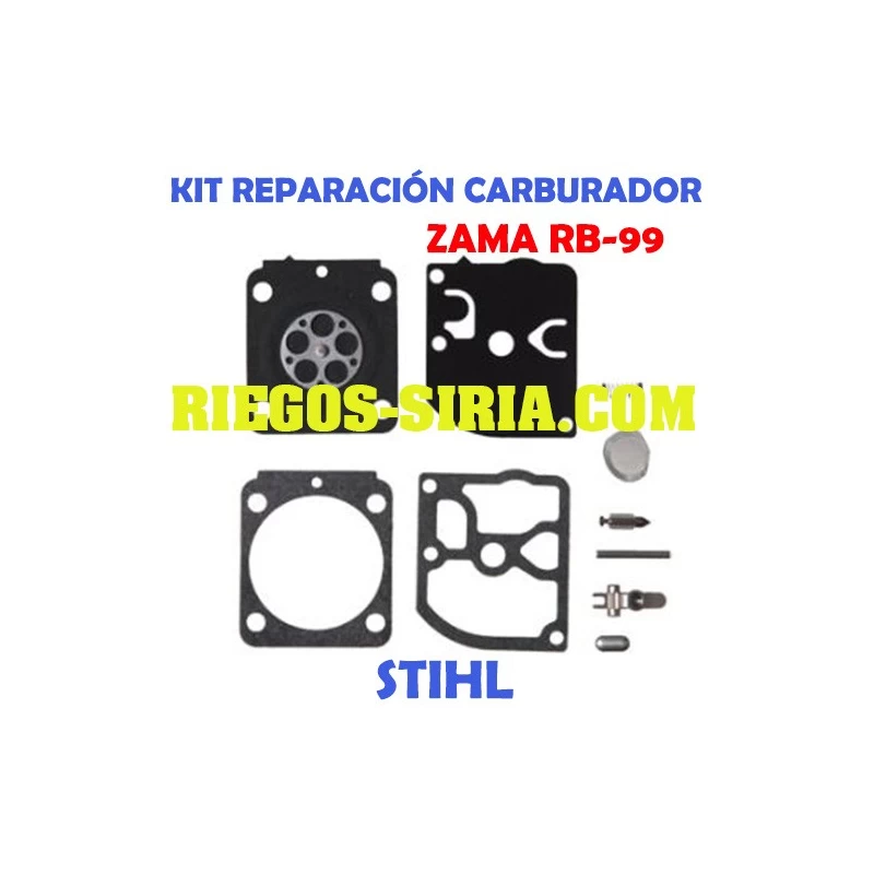 Kit Reparación Carburador adaptable Zama C1Q RB99 020768