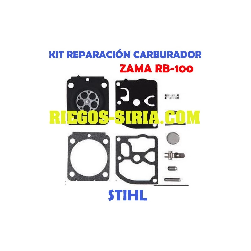 Kit Reparación Carburador adaptable Zama C1Q RB100 020771