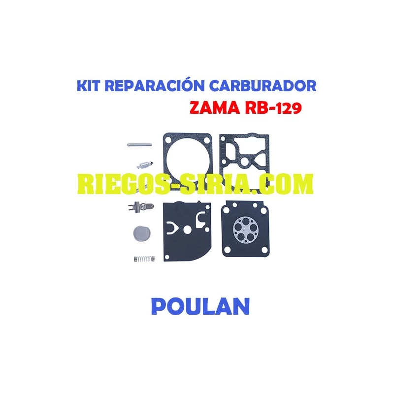 Kit Reparación Carburador adaptable Zama C1M RB129 020773