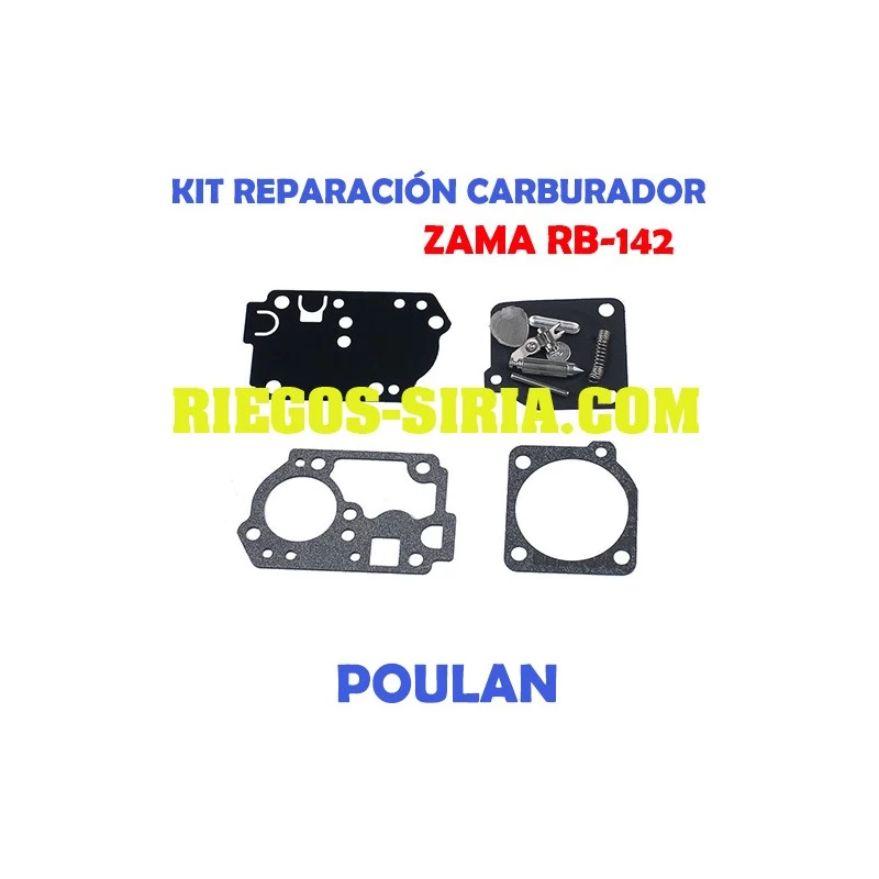 Kit Reparación Carburador adaptable Zama C1U RB142 020776