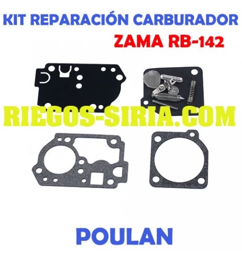 Kit Reparación Carburador adaptable Zama C1U RB142 020776