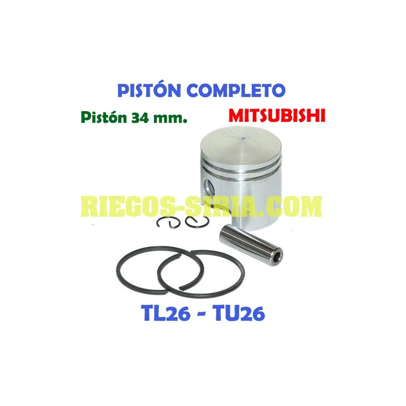 Pistón Completo adaptable Mitsubishi TL26 TU26 070074