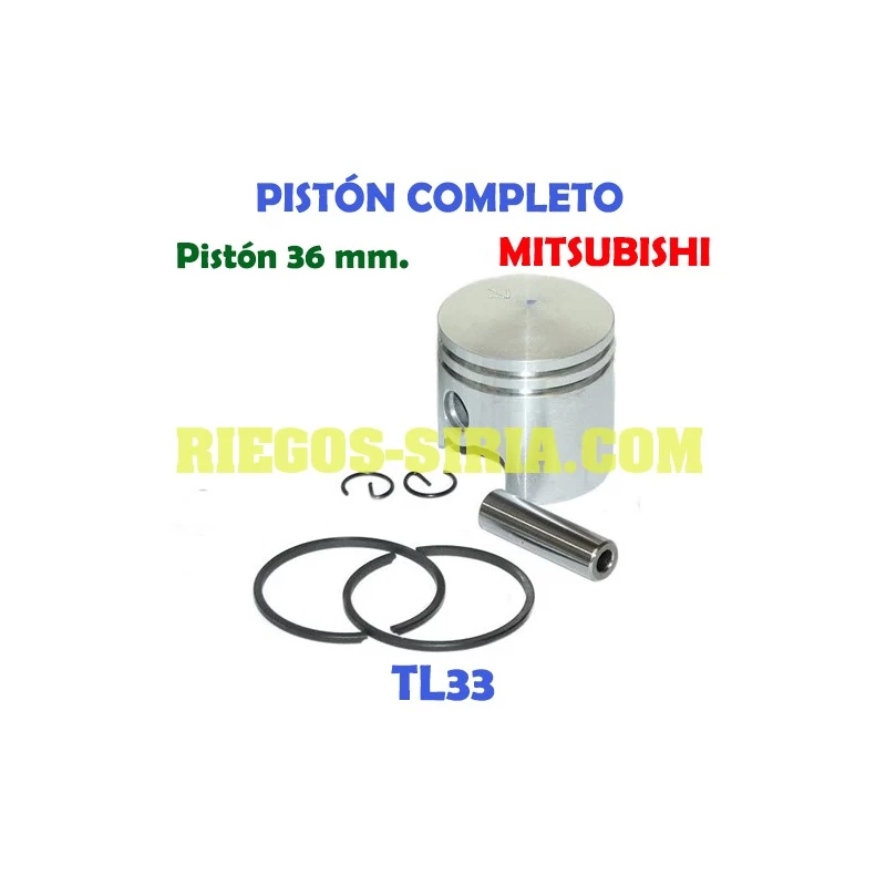 Pistón Completo adaptable Mitsubishi TL33 070067