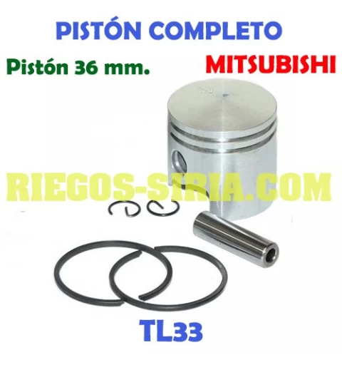 Pistón Completo adaptable Mitsubishi TL33 070067