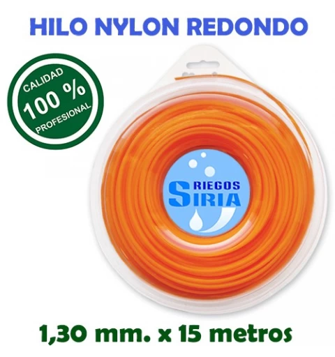 Hilo de Nylon Profesional Redondo 1,30 mm. x 15 mts. 130101