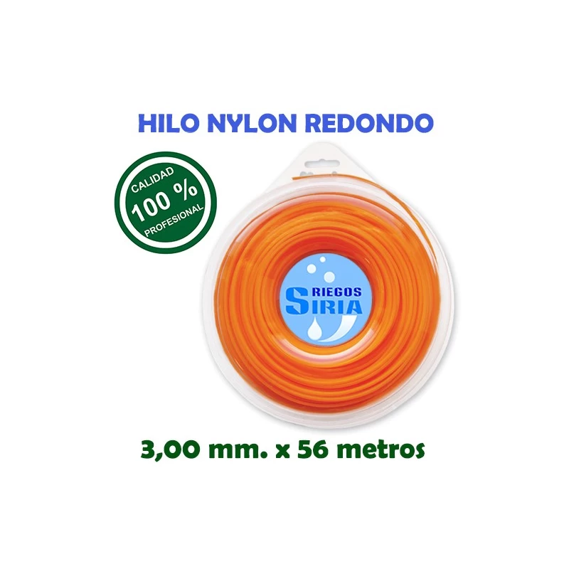 Hilo de Nylon Profesional Redondo 3,00 mm. x 56 mts. 130122