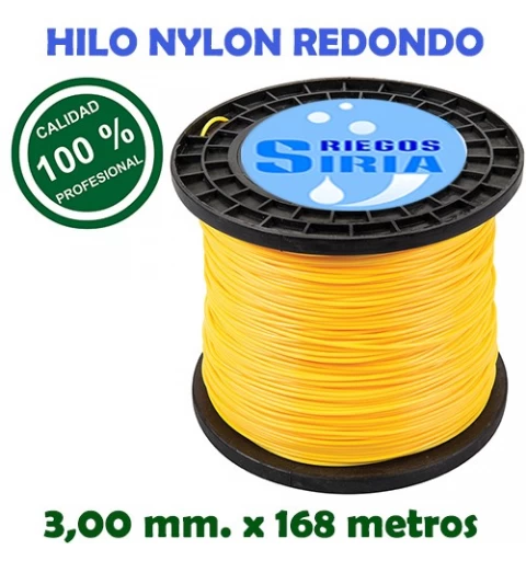 Hilo de Nylon Profesional Redondo 3,00 mm. x 168 mts. 130097