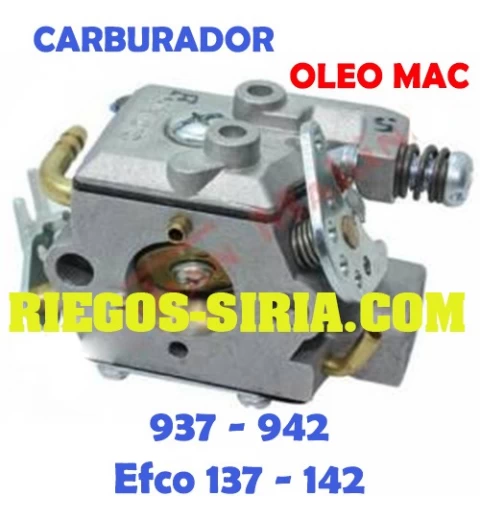 Carburador Tipo Walbro adaptable Oleo Mac 937 942 090087