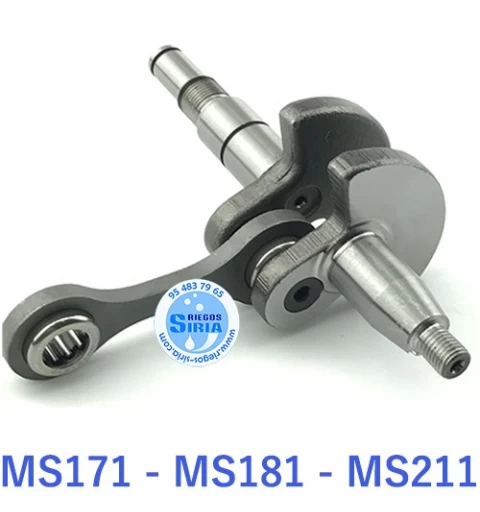 Cigüeñal compatible MS171 MS181 MS211 020955