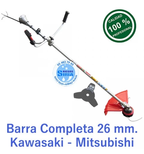 Barra Transmisión Completa 26 mm. Mitsubishi Kawasaki 130044