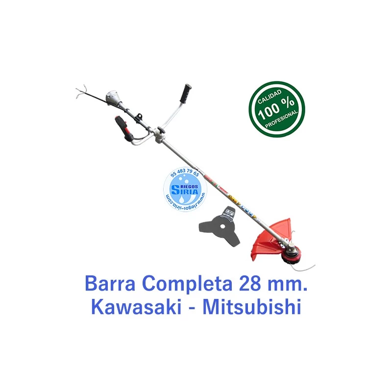 Barra Transmisión Completa 28 mm. Mitsubishi Kawasaki 130045
