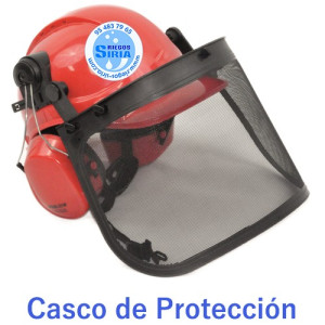 Casco de Protección con Auriculares y Visera 130174