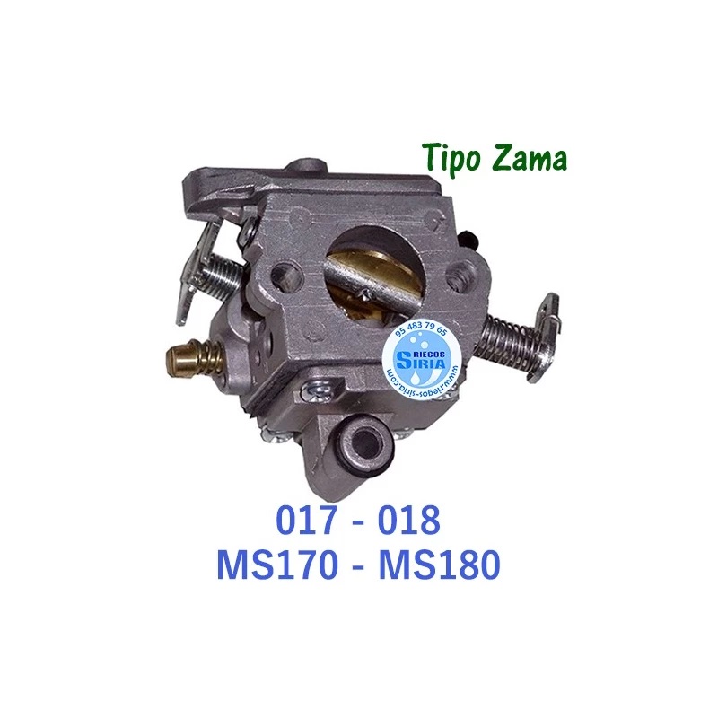Carburador Tipo Zama compatible 017 018 MS170 MS180 020074