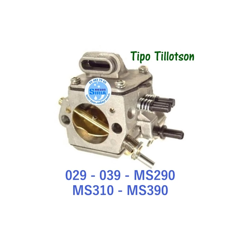 Carburador Tipo Tillotson compatible 029 039 MS290 MS310 MS390 020068
