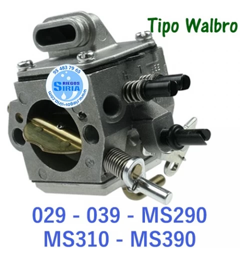 Carburador Tipo Walbro compatible 029 039 MS290 MS310 MS390 020068